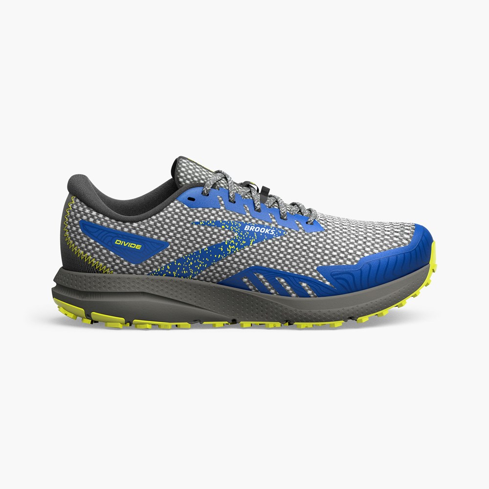 Chaussure Trail Running Brooks Light Trail Divide 4 Noir Noir Homme | BOK-4813350